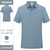 高端餐饮工作服定制印LOGO夏季餐厅饭店服务员工服定做冰丝POLO衫 纯色款豆绿 S
