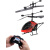 USB 充电耐摔遥控飞机直升机模型无人机感应行器儿童玩具男孩礼物 蓝色(标配） 小礼盒（英文包装）