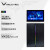 瓦尔基里（VALKYRIE）VK02 豪华版 白色 台式电脑机箱 支持420水冷 10.1吋触摸屏 VK02黑色豪华版