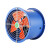 SF轴流风机220v强力管道式厨房专用工业通风机低噪声380V 24中速/220V管道式