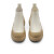 百丽潮流小众烟筒靴女新舒适增高短筒靴B1609DD3 米白 37