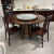 法蒂豪庭新款爱里古夷苏轻奢现代新中式实木圆餐桌餐厅1.5米圆餐桌椅组合 1.5米 单桌 +转盘