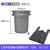 适用塑料桶圆形厨房工业环卫物业大容量加厚特 120L不带底座垃圾袋50个特
