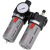 油水分离器过滤器空压机气压调节阀气动减压阀气源处理器二三联件 BR3000