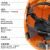 FSMZ太阳能带风扇的安全帽内置空调制冷工地头盔夏防晒遮充电降温帽子 蓝色15000双风扇-双空调-双太阳