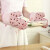 厨师手套 隔热手套耐高温微波炉手套厨房烘焙烤箱手套防热加厚烘焙工具HZD 粉色玫瑰加厚款(单只)