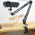 支架床头桌面桌边折叠架万向悬臂摄像机通用支架 桌边标准款 普通硬度(总长70cm 承重2斤)