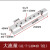 驼铃纵横 QD706 气动多管路气排分配器 AL多管路气块分流接口接头 大铝排无接头AL-L-7 