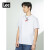 Lee商场同款101+21春夏新款宽松多色男短袖T恤潮流L438824DR 白色 XL