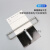 产 OSP挤压式线棒涂布器刮墨棒涂料涂布棒高度涂膜器雕刻刮棒工业品 15um(总长240mm)
