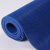 LENCUSN 蓝色S型镂空网眼地毯实心双峰 5.5mm 1.2x15米一卷 防水泳池地垫PVC塑料疏水浴室洗手间防滑垫