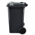 中典 普通分类款大号物业环卫垃圾桶 灰色 其他垃圾100L