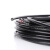 健身器材钢丝绳 高强度钢丝绳 黑色包塑钢丝绳 7*19 耐磨 5MM 6MM 5MM