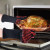 烤红薯隔热手套耐高温双层防烫800度厨房防水硅胶防滑烤箱专用 火焰款蓝色一只左右手通用