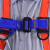工地安全带大挂钩国标全身五点式保险带安全绳电工腰带高空作业带缓冲包 欧式双大钩不带缓冲2米