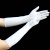 沸耐笙 G-0268 16寸加长加厚一次性丁腈手套 无尘室用款白色S/50只 1包