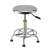 盾牙 升降椅不锈钢圆凳子实验室座椅工作台椅子 圈脚固定款 高度40-54cm