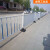 加厚市政道路城市人行道栏杆围栏蓝白隔离公路栅栏隔离栏城市杆 加厚安装高度0.6米*3.08米