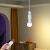 遥控灯头加遥控器无线家用免布线220v智能开关E27螺口电灯座卧室照明 遥控灯头+1W暖光