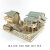 建功立体拼图木质拼装房子3D木制仿真建筑模型手工木头屋diy玩具 欧式别墅