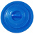 定制适合单买配套蓝色白色加厚圆形垃圾桶塑料水桶盖子60L100L160l280升 白色40升桶盖子 直径40厘米