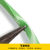PET塑钢绿编织1608打包带扣钳捆绑扎热熔手工机黑色条塑料包装带 绿色1608(10kg)约650米