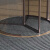 商用铝合金地垫商场门口防尘地毯嵌入式除尘刮泥垫门厅蹭脚垫定做 石黑