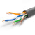 秋叶原（CHOSEAL）超五类网线 非屏蔽 高速网线 八芯双绞线 POE供电工程家装布线 灰色 50米 QS2622AT50S