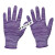 手套干活用的 夏季薄款尼龙线 透气工作耐磨手套劳保弹力 劳工劳 白色尼龙手套(12双) L