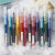 彩色中性笔学生做笔记专用12色大容量速干直液式走珠笔重点标记笔CYX-808 颜色随机 3支 0.5mm