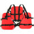泰瑞恒安 船用三片式专用 工作救生衣浮力海上石油成人背心救生衣 三片式救生衣红色款