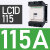 定制交流接触器220V LC1D 09 18电梯110V三相380V24v直流Lci50 LC1D115 115A AC36V