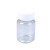 100ml毫升塑料瓶小瓶子分装瓶透明带盖密封PET广口液体样品瓶 200毫升50个