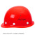卡莱文标工地安全帽透气男建筑施工加厚玻璃钢领导工人头盔 钢钉烤漆按键加厚红色