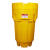 西斯贝尔(SYSBEL) SYK652泄漏应急处理桶套装65加仑防泄漏应急处理桶推车吸油棉油类专用 65加仑移动式泄露应急处理桶（油类专用） 现货