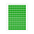 定制适用1*1cm正方形红黄蓝绿色可写字方格贴纸 10mm彩色正方形分类标签纸 （1*1cm）白色/1张408个