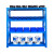 京酷KINKOCCL重型货架仓储架置物架储物架蓝色1200*500*2000四层主架均500kg承重