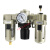 适用气源处理过滤器三联件AC2000/3000/4000020304油水分离器调压 AC400004配8mm接头