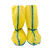 添盾 TD-BP9182 黄色胶条型防化靴套（防滑鞋底，HDPE+PP无纺布，50双/箱） TD-BP9182