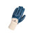 代尔塔 (DELTAPLUS）201150 重型丁腈3/4涂层手套针织透气耐磨防滑手套蓝色 8码 1副