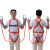 高空作业安全带户外施工空调全身五点式腰带耐磨保险绳防坠落套装 白色2米单小钩(国标)