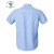 S.B.P.R.C/圣大保罗男士夏季印花休闲修身版短袖衬衫PS16WH122 蓝色M2 160/76B