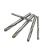 钨钢硬质合金钻头麻花钻不锈钢钢铁弹簧钢角铸铁专用金属麻花钻头 6.2mm（2支）
