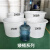 加厚牛筋大桶塑料圆桶发酵酿酒桶养殖水缸洗澡桶 300升牛筋桶--高