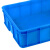 金诗洛 加厚塑料周转箱 380薄箱#417*285*135 零件元件物流收纳箱物料工具盒 JCW3
