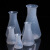 塑料烧瓶 三角烧瓶 实验室用品 pp锥形烧瓶   锥形瓶 50ml