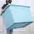 加厚收纳箱塑料特大号储物整理床底装衣服书本玩具箱收纳盒箱 水晶蓝 4200L(长80宽59高48cm）