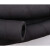 橡胶管夹布橡胶管耐高温高压蒸汽管 黑色夹布橡胶管耐热管热水管软管 定制 (6分)内径19MM*5层*18米
