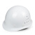 ABS安全领导头帽安全帽透气建筑工程国标加厚玻璃钢领导帽男印字 圆形特硬抗击打黄色