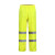 鸣固 分体式雨衣雨裤套装防汛分体式反光雨衣可定制 荧光黄 3XL